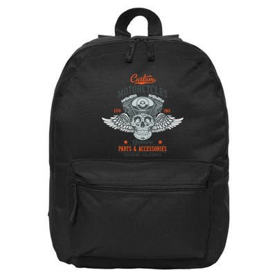 Motorcycles Genuine 16 in Basic Backpack