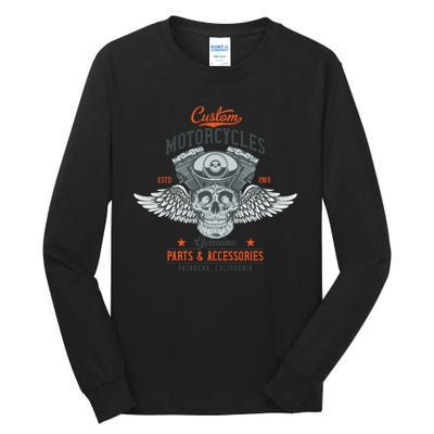 Motorcycles Genuine Tall Long Sleeve T-Shirt