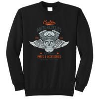 Motorcycles Genuine Tall Sweatshirt