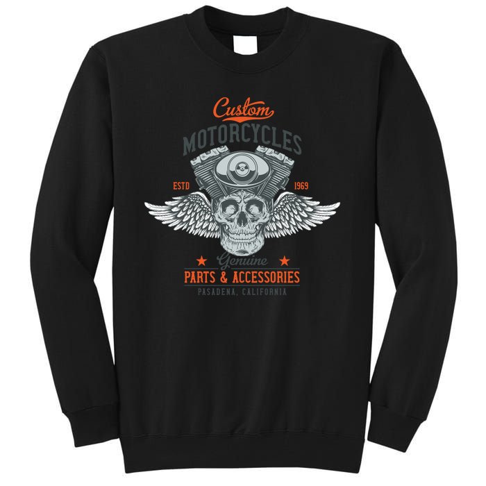 Motorcycles Genuine Tall Sweatshirt