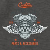Motorcycles Genuine Vector Backpack
