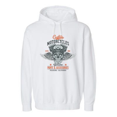 Motorcycles Genuine Garment-Dyed Fleece Hoodie