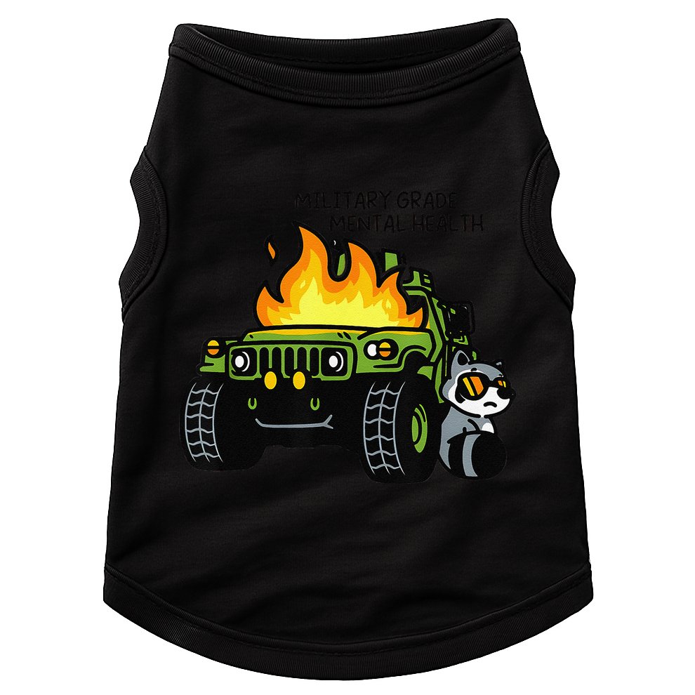 Military Grade Mental Health Gift Doggie Tank