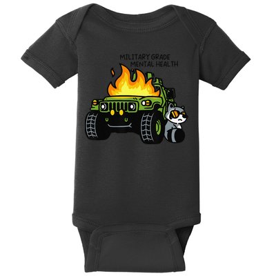 Military Grade Mental Health Gift Baby Bodysuit