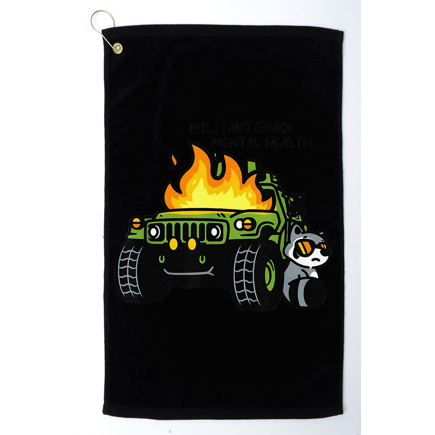 Military Grade Mental Health Gift Golf Towel