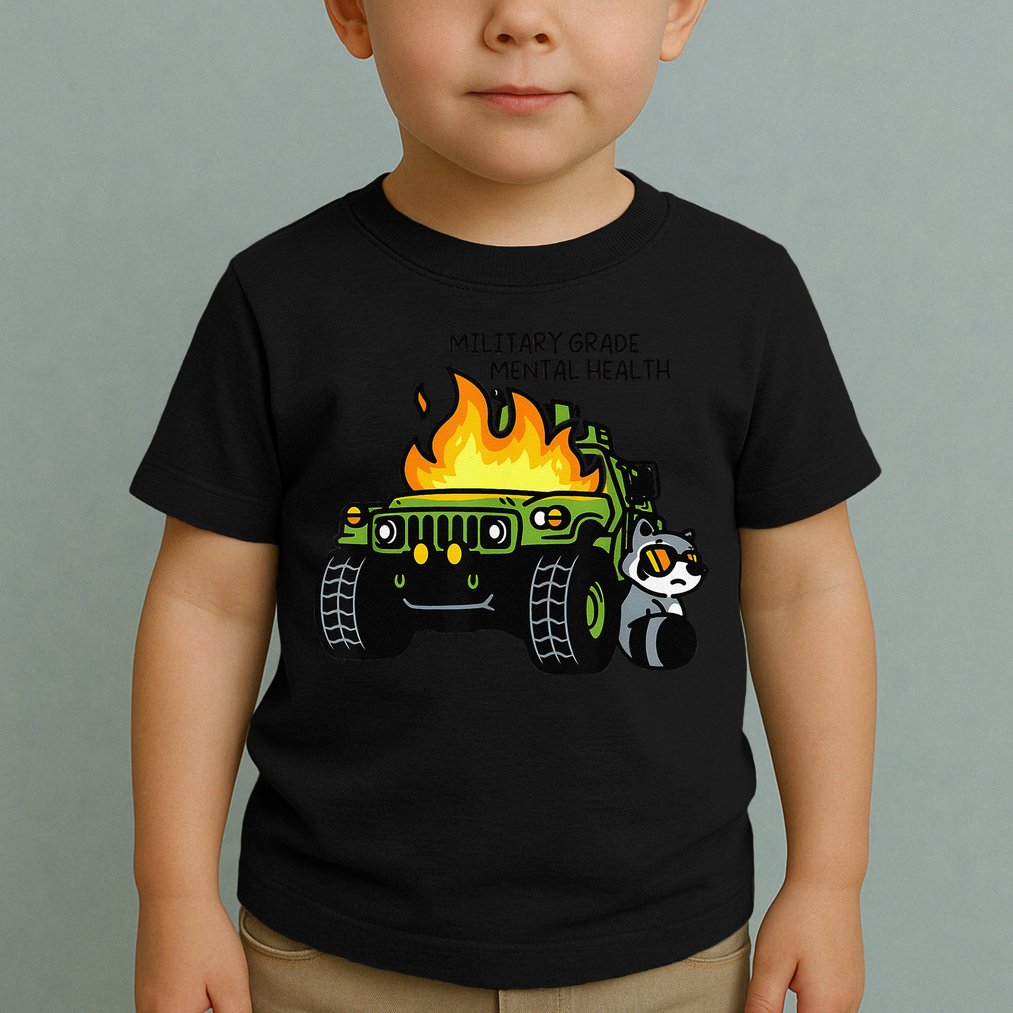 Military Grade Mental Health Gift Toddler T-Shirt