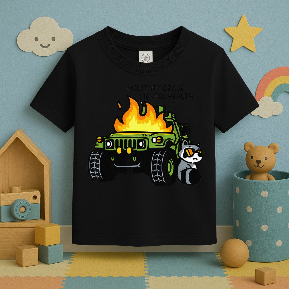 Military Grade Mental Health Gift Toddler T-Shirt