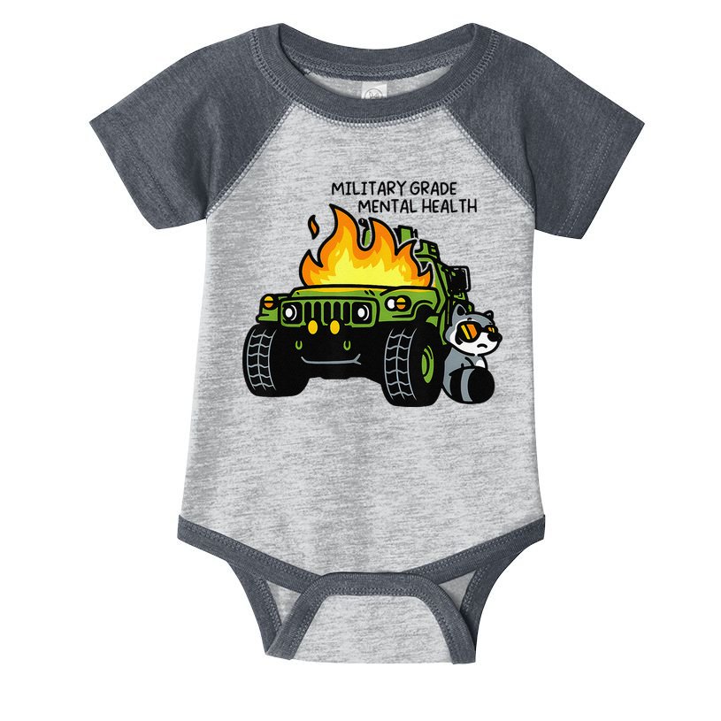 Military Grade Mental Health Gift Infant Baby Jersey Bodysuit