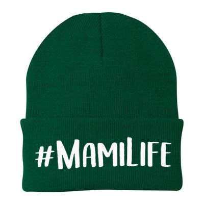 Mami Grandma MotherS Day Idea Mami Life Knit Cap Winter Beanie