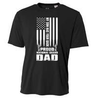 Mens Gift My Son Has Your Back Proud National Guard Dad Army Dad Gift Cooling Performance Crew T-Shirt