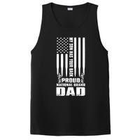 Mens Gift My Son Has Your Back Proud National Guard Dad Army Dad Gift PosiCharge Competitor Tank