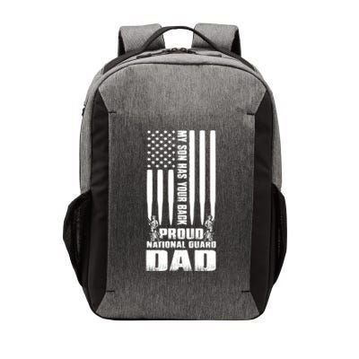 Mens Gift My Son Has Your Back Proud National Guard Dad Army Dad Gift Vector Backpack