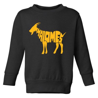 Mahomes Goat Toddler Sweatshirt