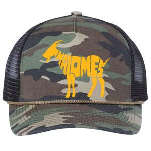 Mahomes Goat Retro Rope Trucker Hat Cap