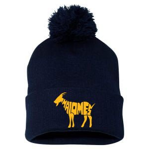 Mahomes Goat Pom Pom 12in Knit Beanie