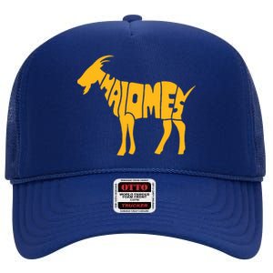 Mahomes Goat High Crown Mesh Back Trucker Hat