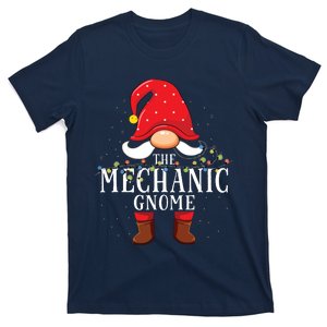 Mechanic Gnome Matching Christmas Family Pajama T-Shirt