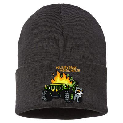 Military Grade Mental Health Sustainable Knit Beanie