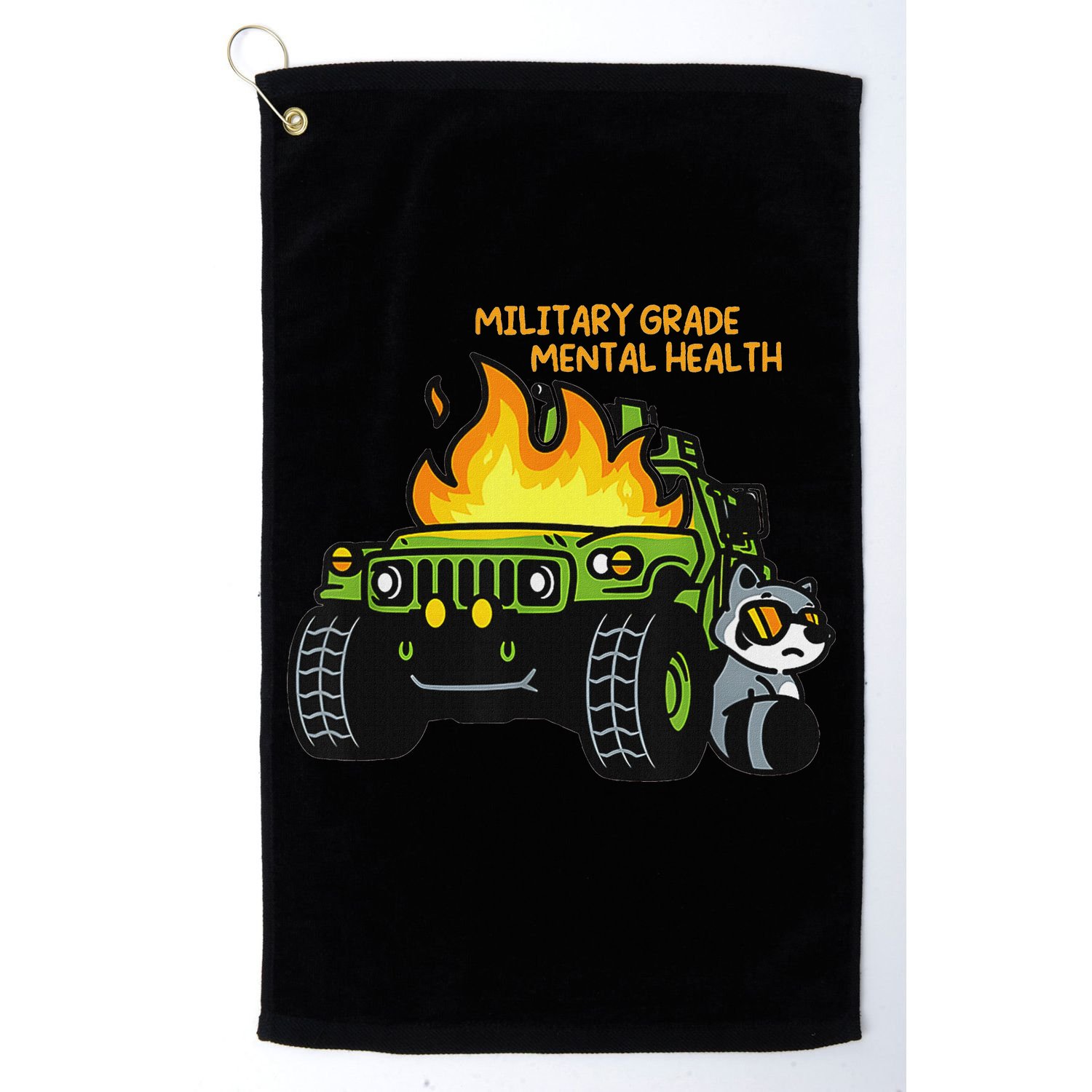 Military Grade Mental Health Golf Towel