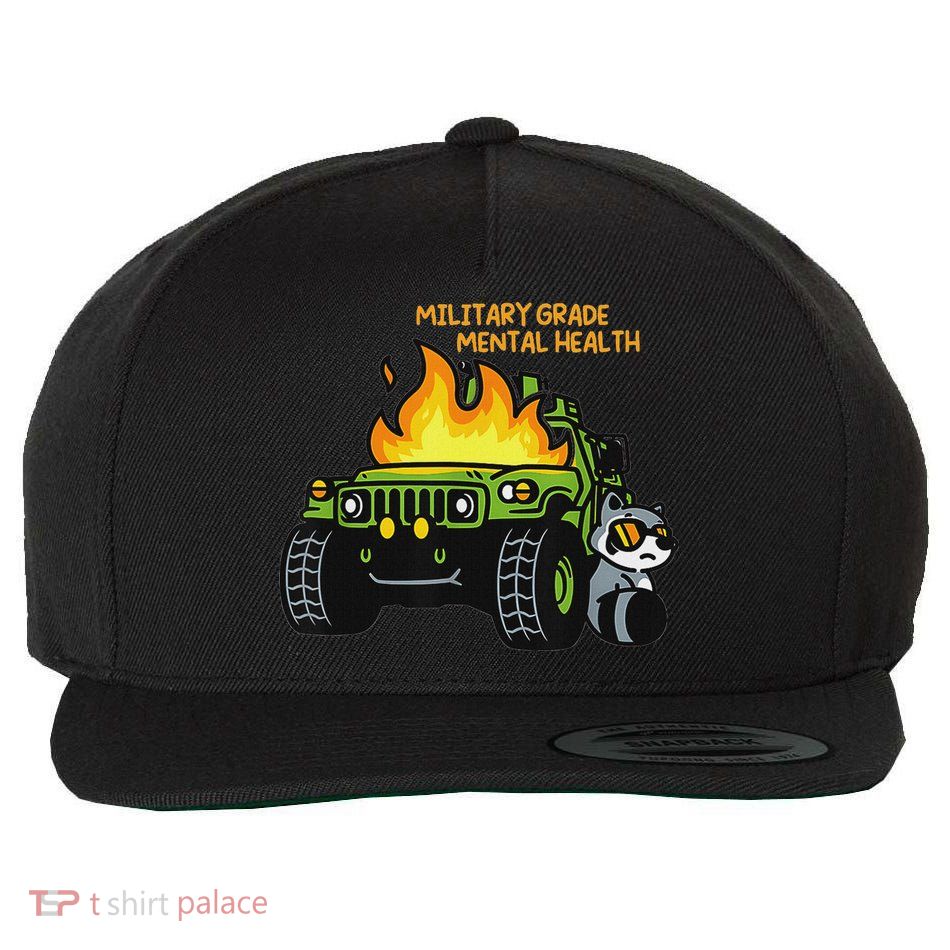 Military Grade Mental Health Wool Snapback Cap