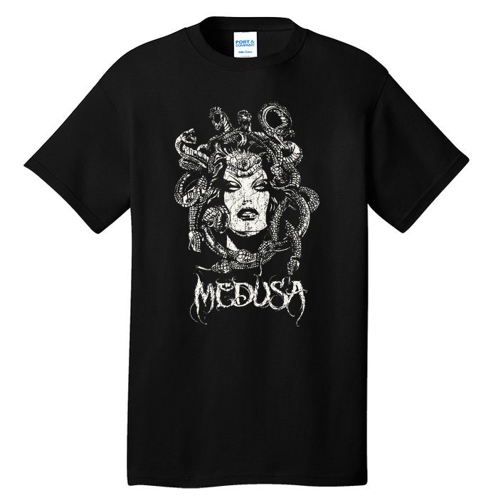 Medusa Greek Mythology Gothic Tall T-Shirt