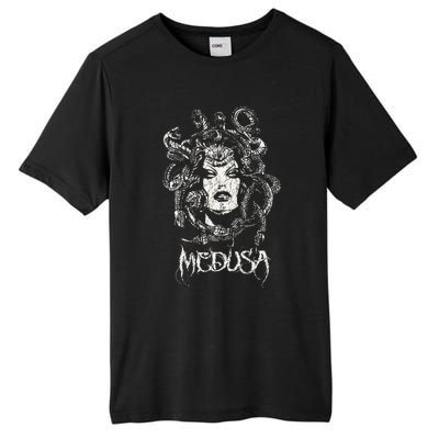 Medusa Greek Mythology Gothic Tall Fusion ChromaSoft Performance T-Shirt