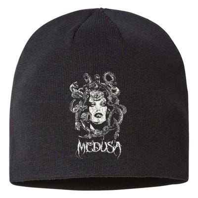 Medusa Greek Mythology Gothic Sustainable Beanie