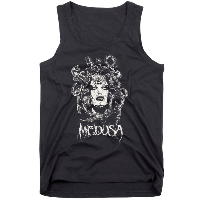 Medusa Greek Mythology Gothic Tank Top