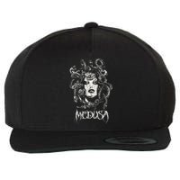 Medusa Greek Mythology Gothic Wool Snapback Cap