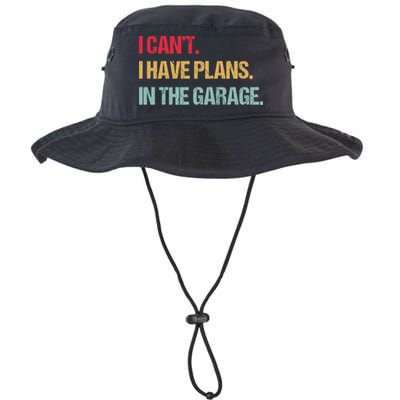 Mechanics Garage Mechanic I Can't I Have Plans In The Garage Cute Gift Bucket Hat