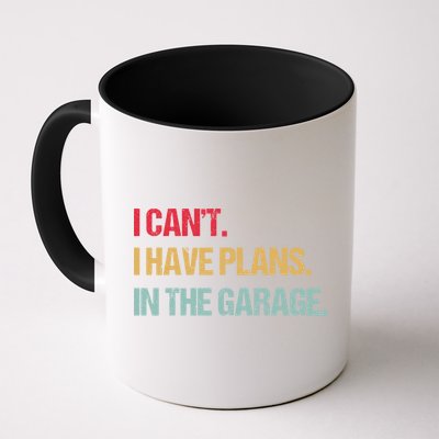 Mechanics Garage Mechanic I Can't I Have Plans In The Garage Cute Gift Mug