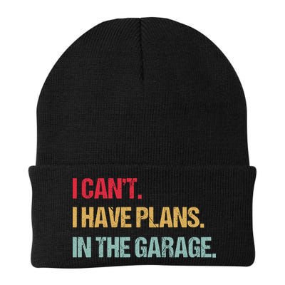 Mechanics Garage Mechanic I Can't I Have Plans In The Garage Cute Gift Beanie