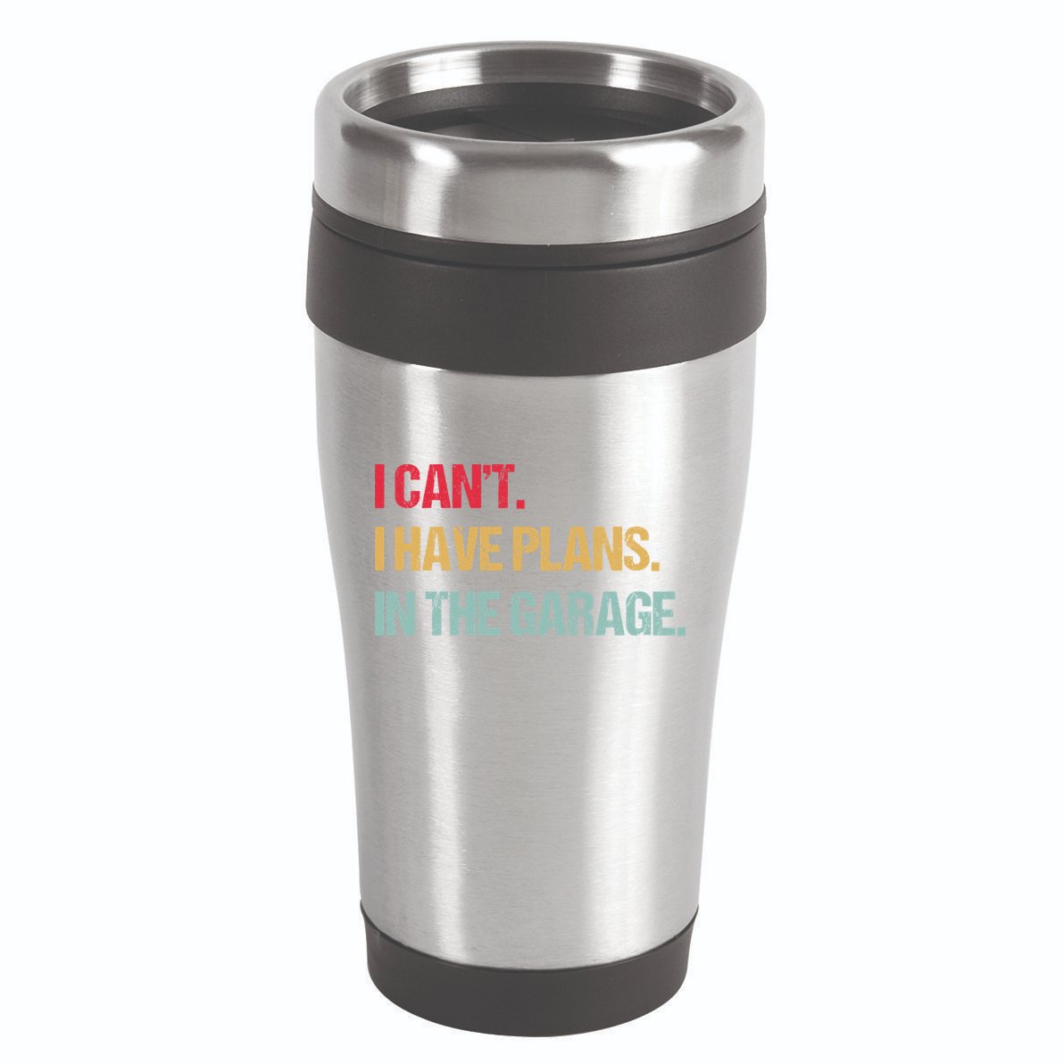 Mechanics Garage Mechanic I Can't I Have Plans In The Garage Cute Gift 16oz Travel Tumbler