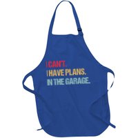 Mechanics Garage Mechanic I Can't I Have Plans In The Garage Cute Gift Apron
