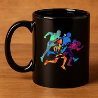 Marathon Gift 11oz C Handle Ceramic Mug