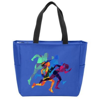 Marathon Gift Zip Tote Bag