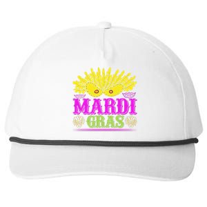 Mardi Gras Snapback Five-Panel Rope Hat