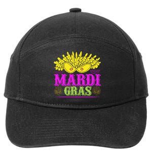 Mardi Gras 7-Panel Snapback Hat