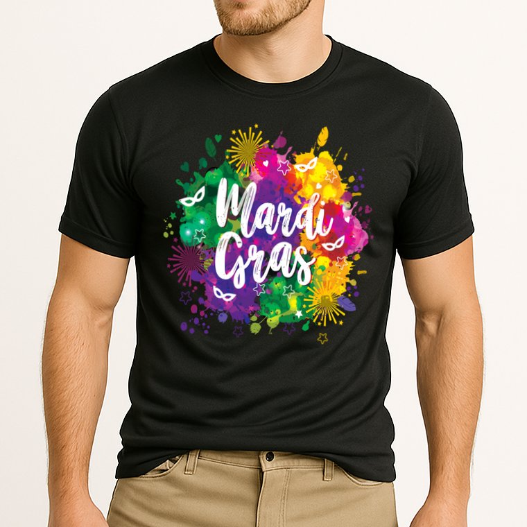 Mardi Gras, Funny Mardi Gras Cooling Performance Crew T-Shirt