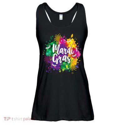 Mardi Gras, Funny Mardi Gras Ladies Essential Flowy Tank