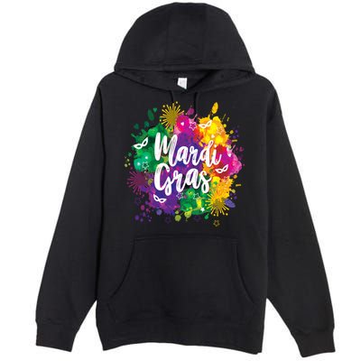 Mardi Gras, Funny Mardi Gras Premium Pullover Hoodie