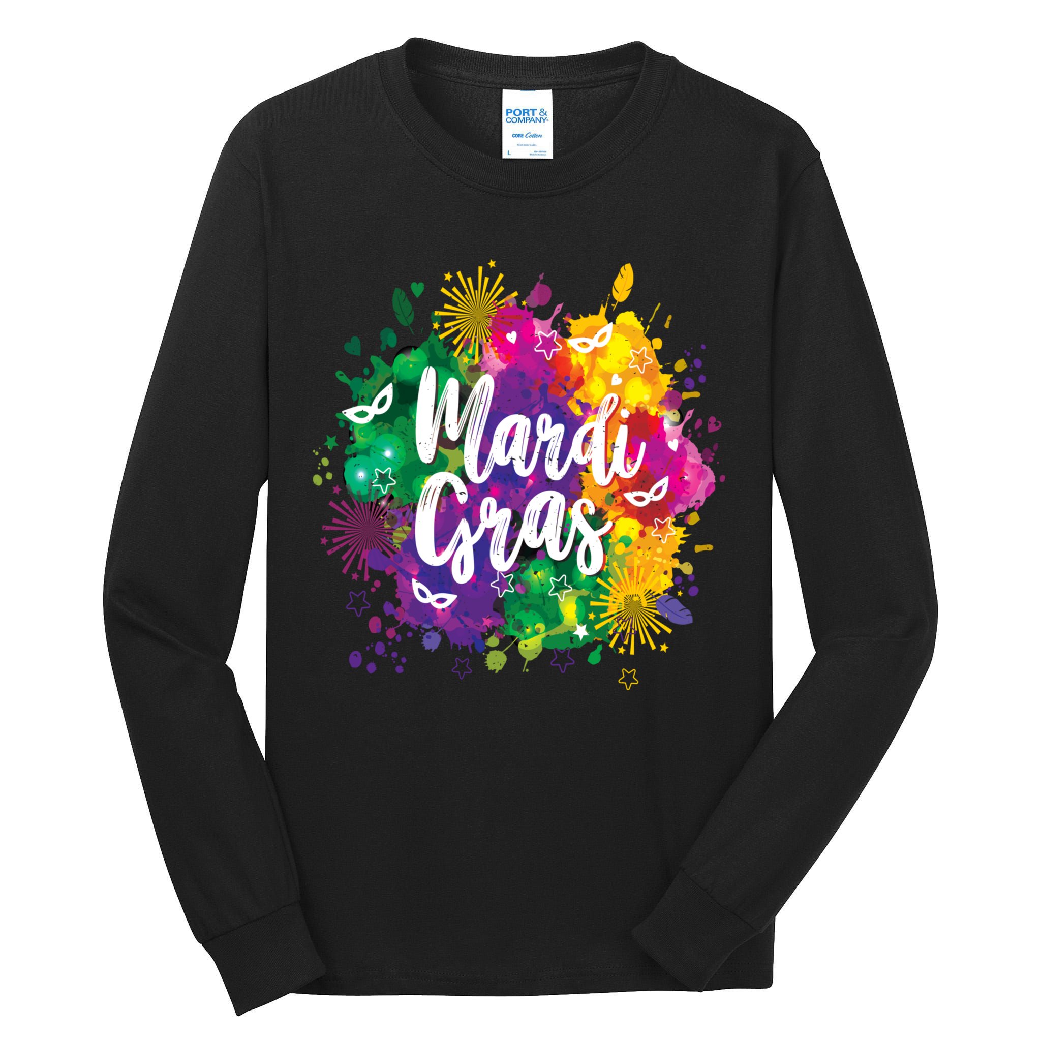 Mardi Gras, Funny Mardi Gras Tall Long Sleeve T-Shirt