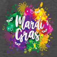 Mardi Gras, Funny Mardi Gras Vector Backpack