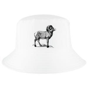 Mountain Goat Mountain Sheep Cool Comfort Performance Bucket Hat