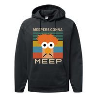 Meepers Gonna Meep Performance Fleece Hoodie