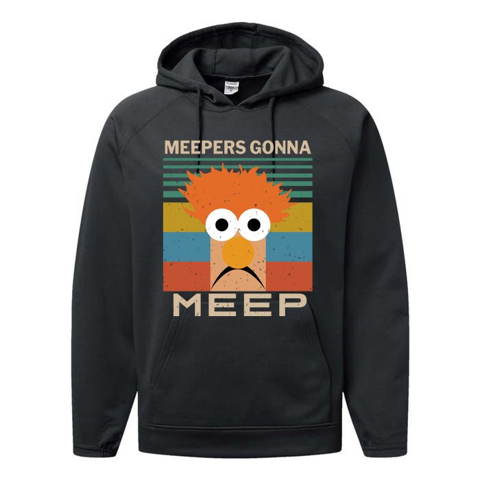 Meepers Gonna Meep Performance Fleece Hoodie