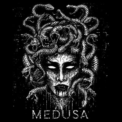 Medusa Greek Mythology Goddess With Snake Hair T-Shirt