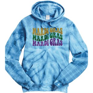 Mardi Gras Tie Dye Hoodie