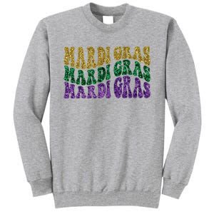 Mardi Gras Tall Sweatshirt