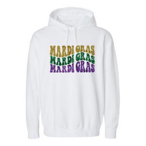 Mardi Gras Garment-Dyed Fleece Hoodie